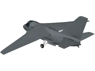 ES 3A Shadow 3D Model preview