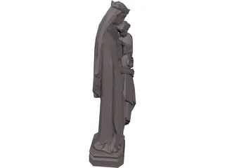 Italian Virgin 3D Model preview