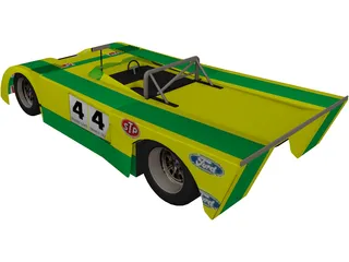 Chevron B23 3D Model preview