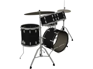 Ludwig Drum 3D Model preview