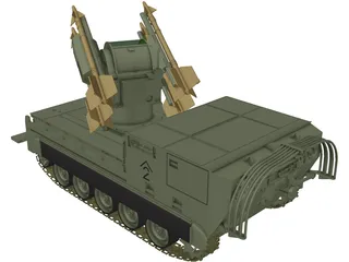 M730ai Chaparral 3D Model preview