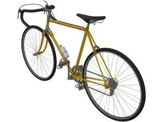 Bicycle Road Milano San Remo 3D Model preview