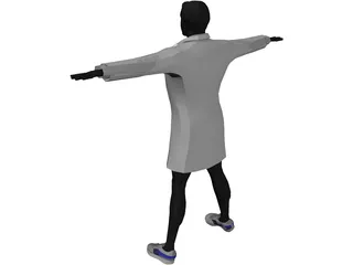 Man 3D Model preview