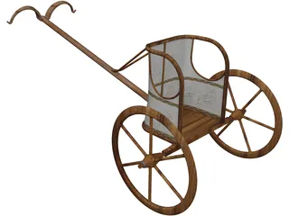 Chariot Celtic 3D Model preview