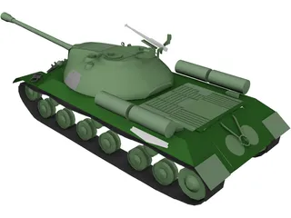 Stalin JS-3 3D Model preview