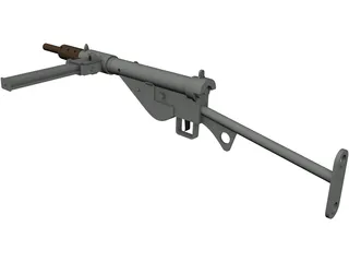 Sten Mk II 3D Model preview