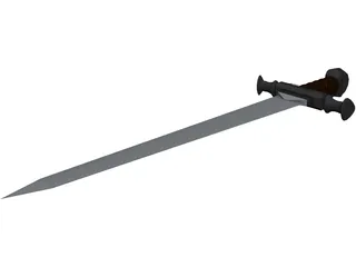 Sword 3D Model preview