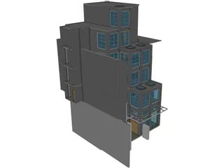 Mercer Lobby 3D Model preview