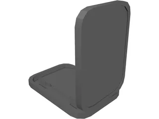 Secure Digital Memory Card 3D Model preview