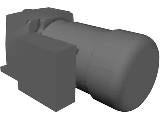 Nord Gear Motor sk172 63S 3D Model preview
