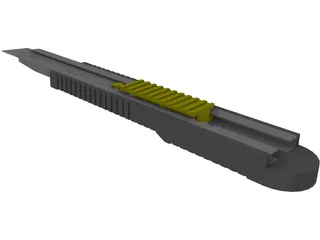 Olfa Stanley Knife fwp-1 3D Model preview