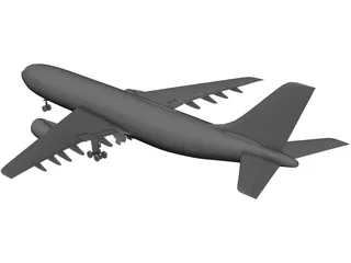 Airbus 3D Model preview