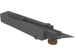 Olfa Stanley Knife pl-1 3D Model preview