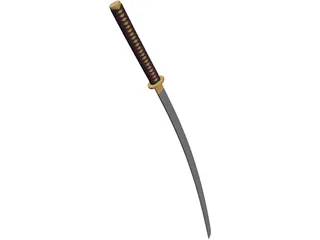 Katana 3D Model preview