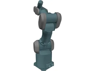 Mitsubishi PA10 Robot 3D Model preview