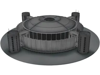 Factory 3D Model preview