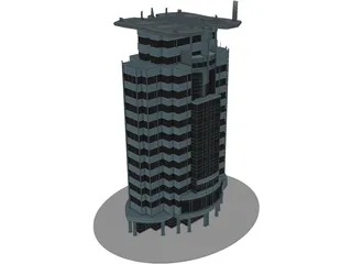 Small Tower 3D Model preview