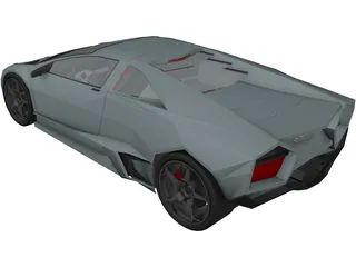Lamborghini Reventon 3D Model preview