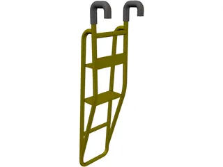 Crew Ladder F-5e 3D Model preview