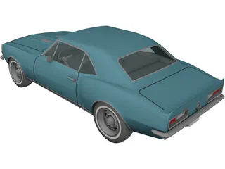 Chevrolet Camaro SS (1967) 3D Model preview