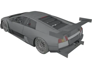 Lamborghini Murcielago R GT 3D Model preview