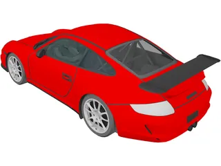 Porsche 911 GT3 RS 3D Model preview