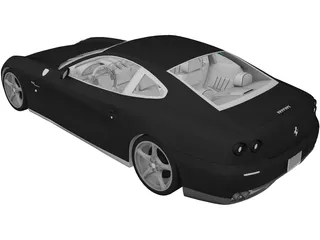 Ferrari 612 Scaglietti 3D Model preview