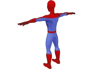 Spider Man 3D Model preview