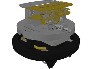 Kilowatt-Hour Meter 3D Model preview