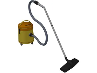 Vacuum Cleaner 3D Model preview