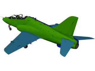 BAE Hawk T1A 3D Model preview