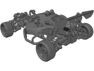 Xcalibur Rally Buggy 3D Model preview