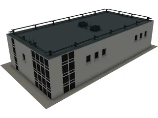 Small Office 3D Model preview