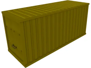 Container 3D Model preview
