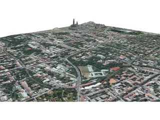 Detroit City 3D Model preview