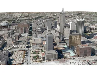 Indianapolis City 3D Model preview