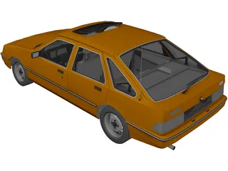 Ford Sierra 3D Model preview