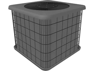 Air Conditioner 3D Model preview