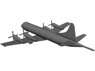 Lockheed P-3K Orion (RNZAF) 3D Model preview