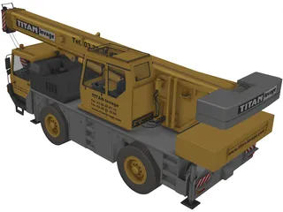 Man LTM 1160 3D Model preview