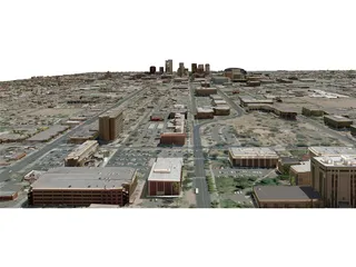 Phoenix City 3D Model preview
