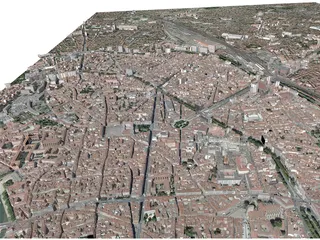 Toulouse City (France) [Part 2/4] 3D Model preview