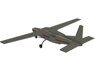 Cessna 675 Skydiver Equipped N9641P 3D Model preview
