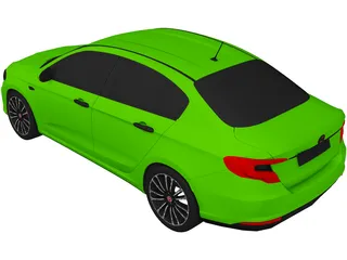 Fiat Tipo Sedan 3D Model preview