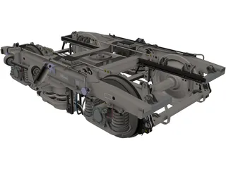Bogie Minden-Deutz 3D Model preview