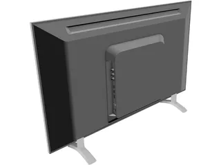 Xiaomi TV A2 32-inch LED 3D Model preview