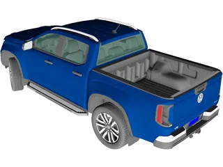 Volkswagen Amarok (2024) 3D Model preview