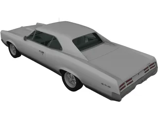 Pontiac GTO (1967) 3D Model preview