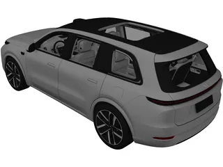 LiXiang L9 3D Model preview