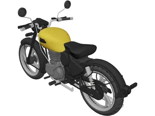 Royal Enfield Classic 350 3D Model preview